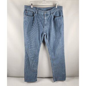 Polo Ralph Lauren Jeans Mens 38x31 Blue Varick Slim Straight Corduroy Denim